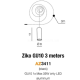 Світильник підвісний ZIKO AZ3411 Azzardo чорний