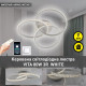 Керована світлодіодна люстра VITA 80W 3R-APP-500x130-WHITE/CLEAR-220-IP20 10123 ESLLSE
