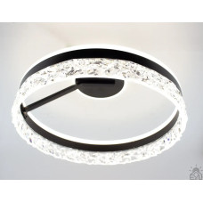 Смарт люстра керована світлодіодна STELLA C ICE 90 Вт 500x215 мм Чорна 10204 ESLLSE