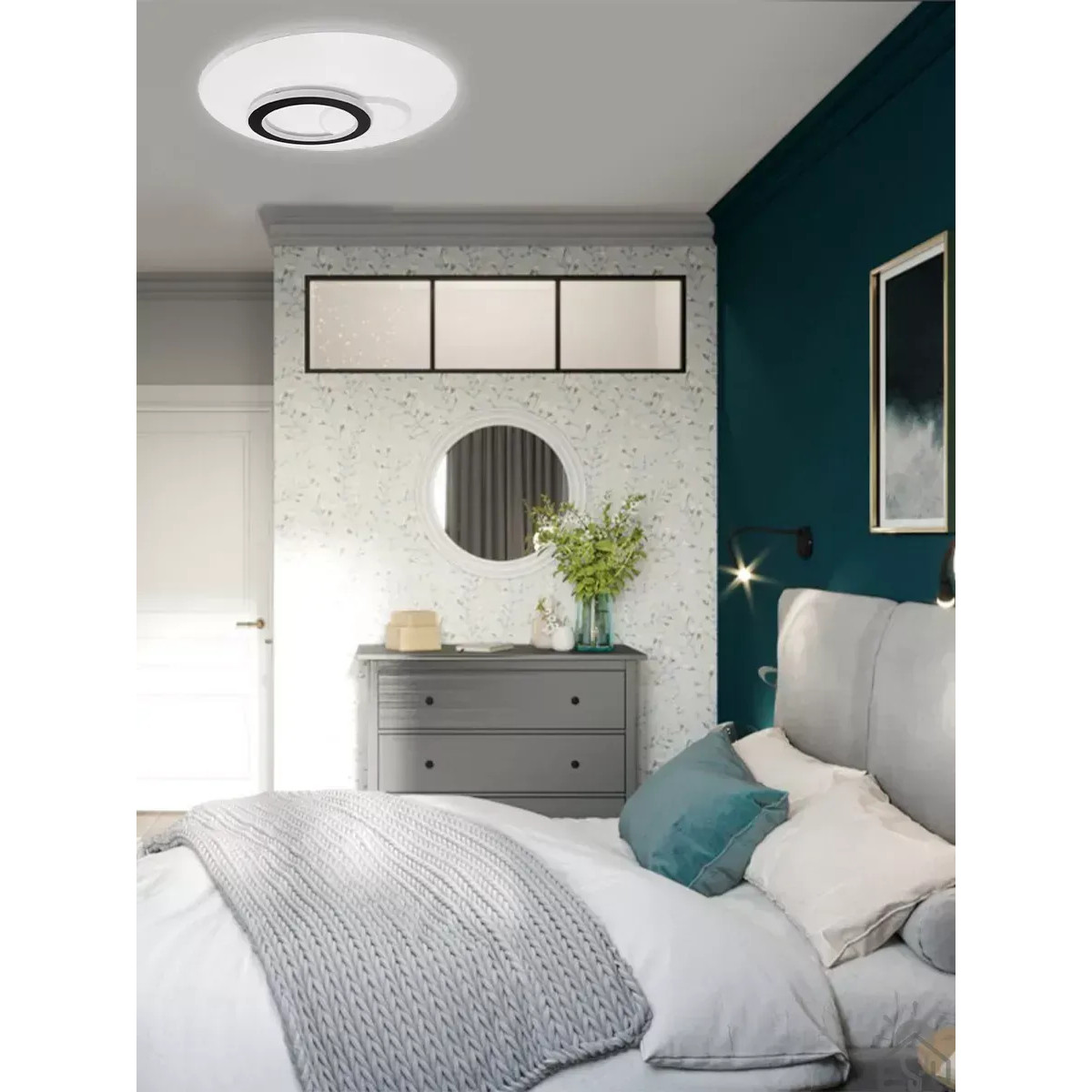 Світлодіодна люстра UNIVERSE Керується вимикачем (без пульта) 10403 ESLLSE