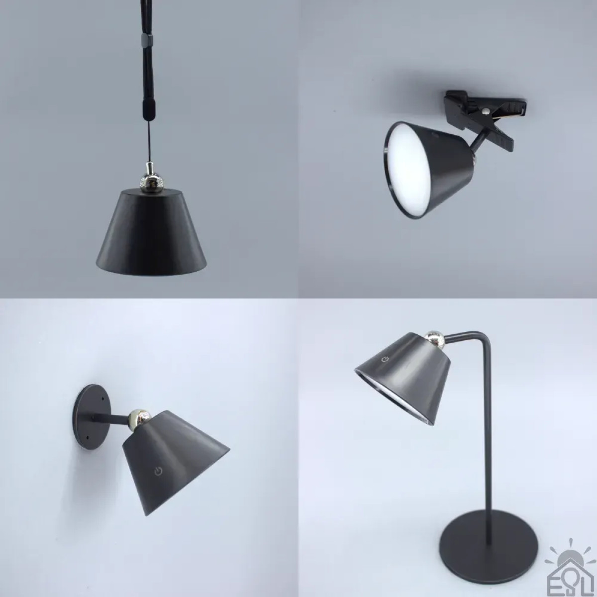 Лампа сенсорна світлодіодна LOKA 3 Вт з акумулятором 2000 mA 10444 ESLLSE