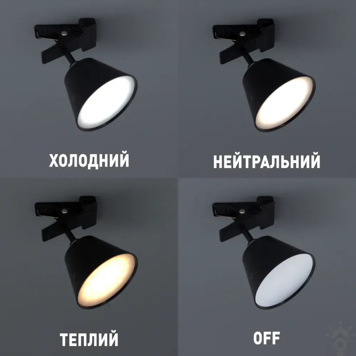 Лампа сенсорна світлодіодна LOKA 3 Вт з акумулятором 2000 mA 10444 ESLLSE