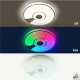 Смарт люстра музична керована світлодіодна SONG R RGB 80 Вт 480x75 мм Біла 10453 ESLLSE