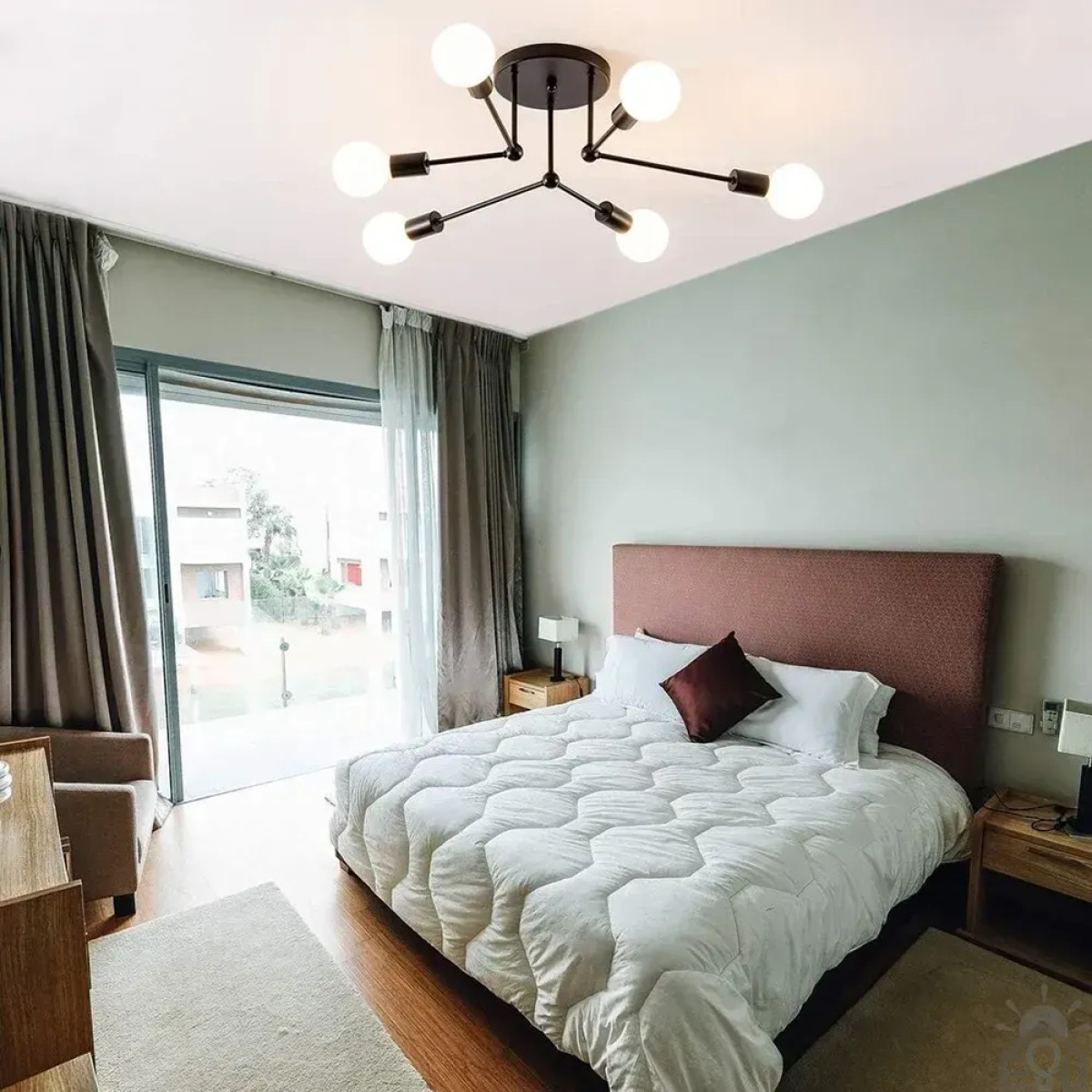 Люстра BELFAST R 740x190 мм на 6 ламп E27 10466 ESLLSE