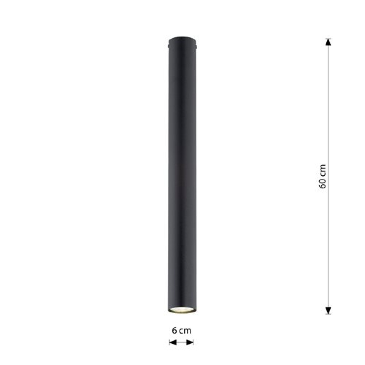 Точковий світильник TECNO 1XL BLACK 1316/1XL Emibig