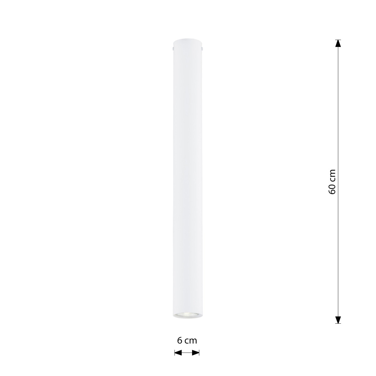 Точковий світильник TECNO 1XL білий 1317/1XL Emibig