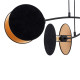 Люстра підвісна MOTIF 4 BLACK/GOLD EMIBIG 1325/4 Emibig чорний