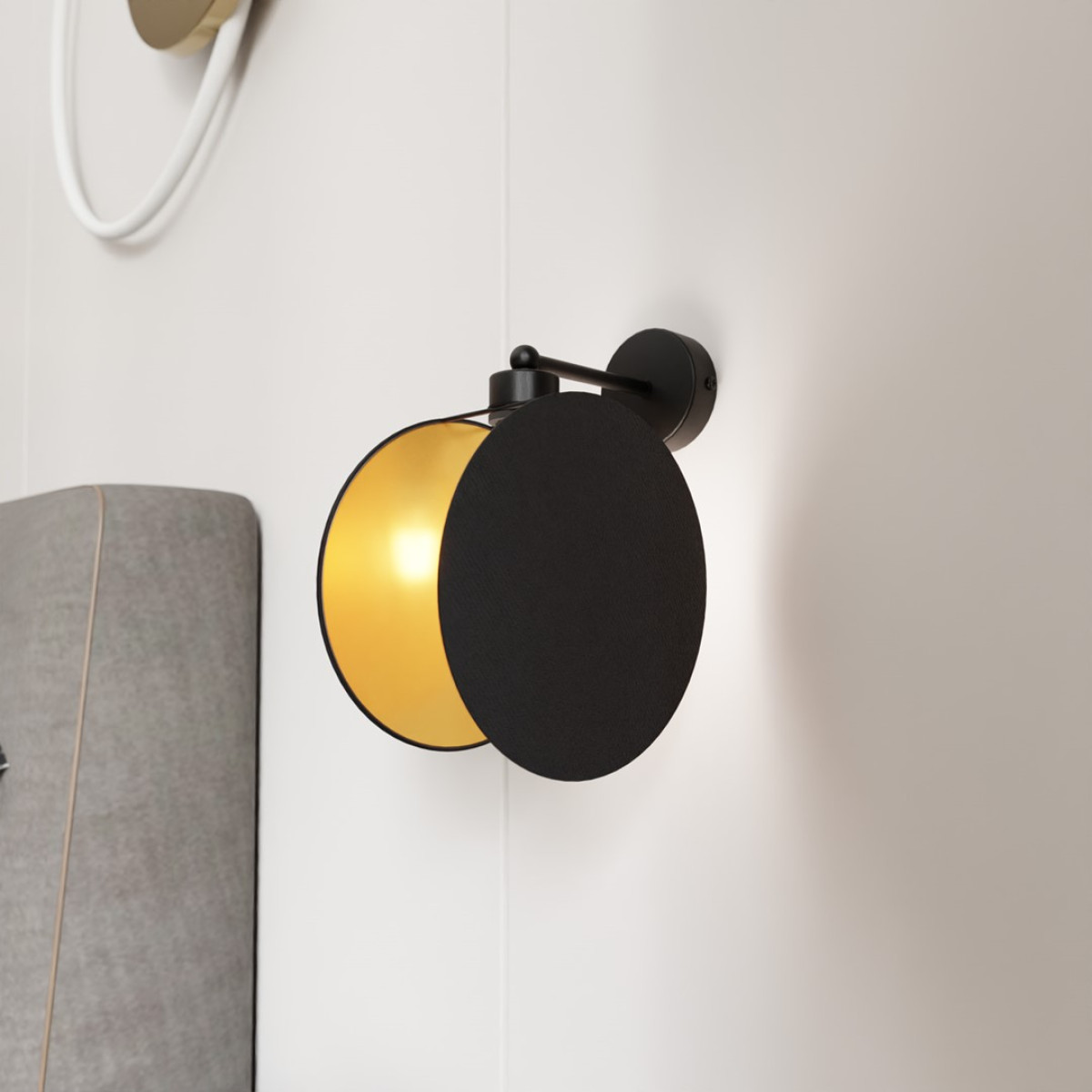 Бра MOTIF K1 BLACK/GOLD EMIBIG 1325/K1 Emibig
