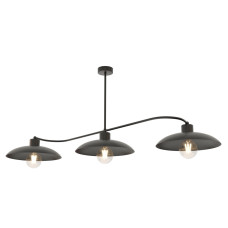 Люстра стельова FOSTER 3 BLACK 1353/3 Emibig чорний