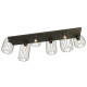 Світильник стельовий BARN 6 BL 1367/6 Emibig чорний