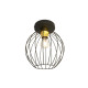 Світильник стельовий NEST 1 BL GOLD 1370/1 Emibig чорний, золотий