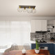 Стельовий світильник NEST 4 BL GOLD 1370/4 Emibig