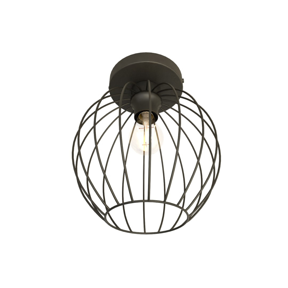 Світильник стельовий NEST 1 BL 1371/1 Emibig чорний