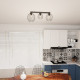 Світильник стельовий NEST 3 BL 1371/3 Emibig чорний