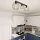 Світильник стельовий NEST 3 BL 1371/3 Emibig чорний