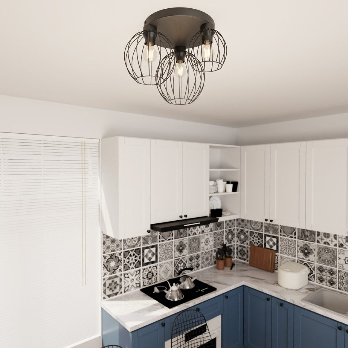 Стельовий світильник NEST 3PREM BL 1371/3PREM Emibig