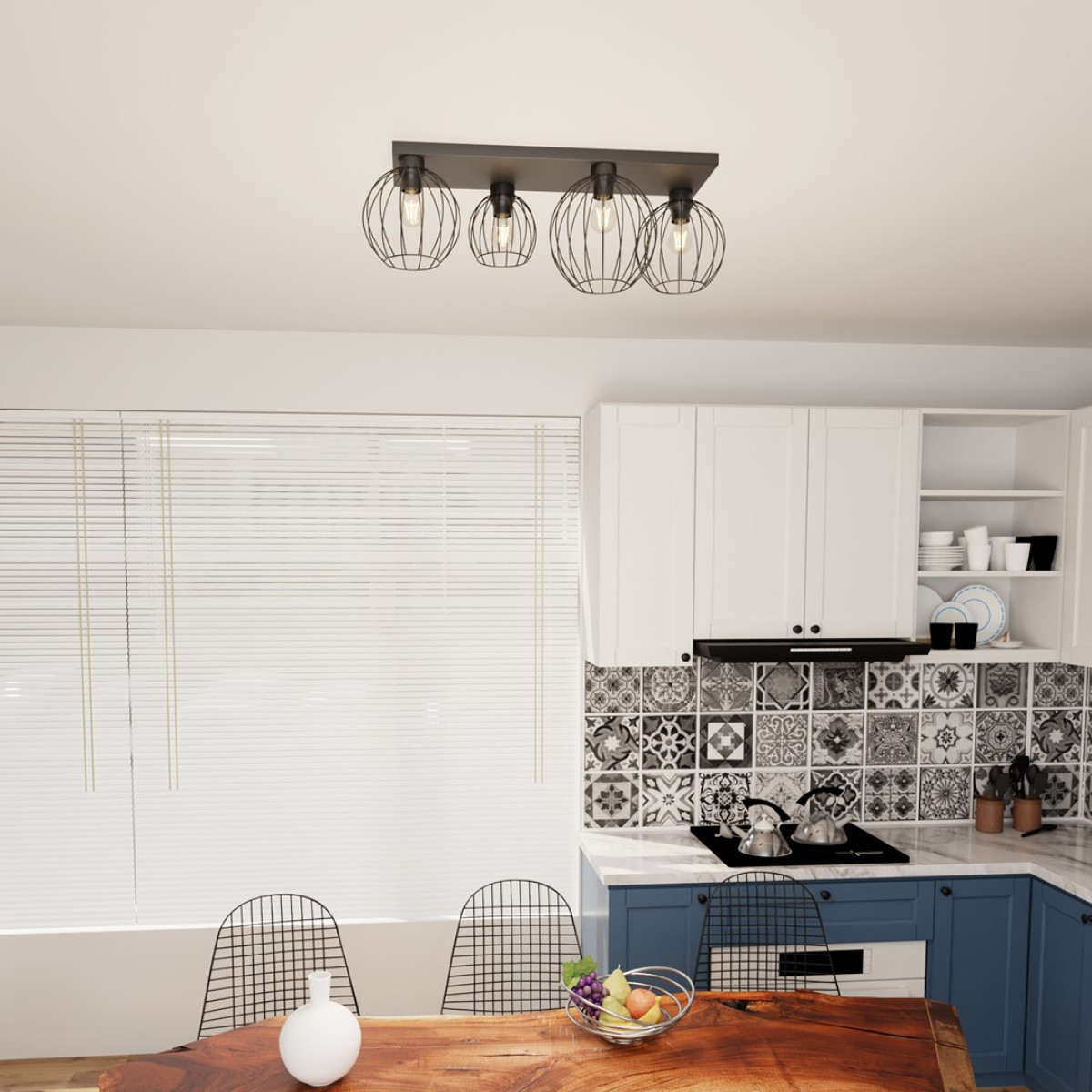 Стельовий світильник NEST 4 BL 1371/4 Emibig