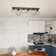 Світильник стельовий NEST 6 BL 1371/6 Emibig чорний