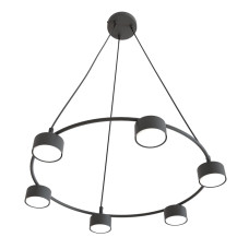 Люстра підвісна STARLIT 6 BL 1372/6 Emibig чорний