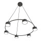 Люстра підвісна STARLIT 6 BL 1372/6 Emibig чорний