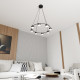 Люстра підвісна STARLIT 8 BL 1372/8 Emibig чорний
