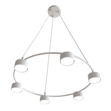 Люстра підвісна STARLIT 6 WH 1373/6 Emibig білий