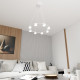 Люстра підвісна STARLIT 8 WH 1373/8 Emibig білий