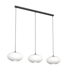 Люстра підвісна BENTE 6 BL ROSE EMIBIG 1061/6 Emibig чорний