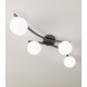 Світильник стельовий OPUS 4 BL OPAL 1390/4 Emibig чорний