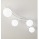 Світильник стельовий OPUS 4 WH OPAL 1392/4 Emibig білий