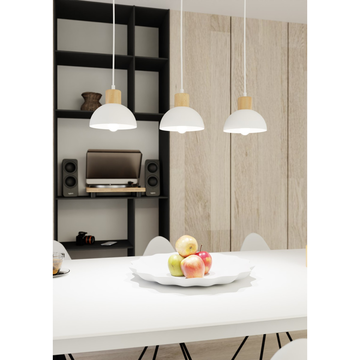 Світильник стельовий SECO 3 WH 1394/3 Emibig білий