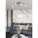 Світильник стельовий VIBRA 4 BL OPAL 1398/4 Emibig чорний