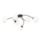 Світильник стельовий VIBRA 6 BL OPAL 1398/6 Emibig чорний