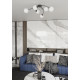 Світильник стельовий VIBRA 6 BL OPAL 1398/6 Emibig чорний