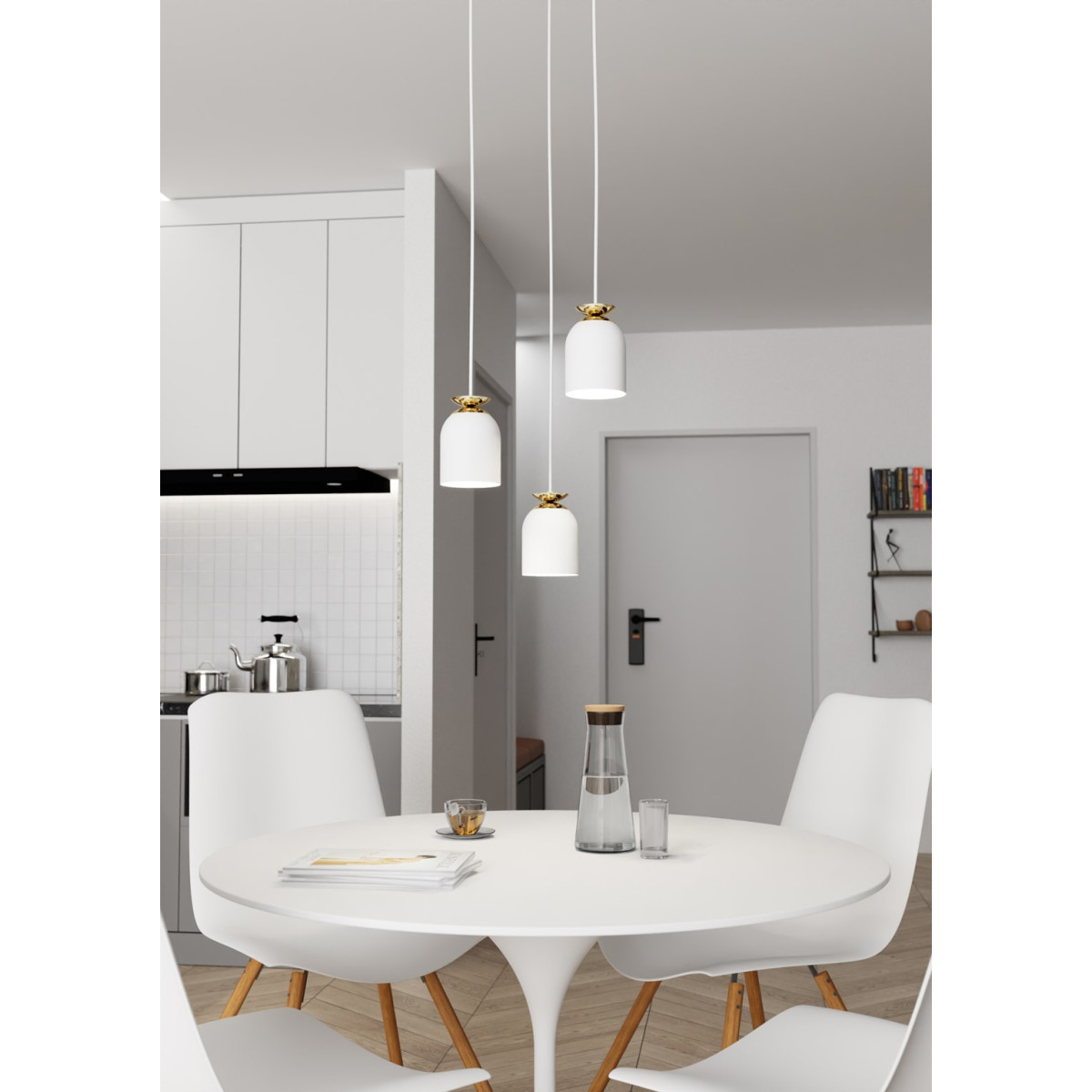 Люстра підвісна TARGET 3 PREM WH 1401/3PREM Emibig білий