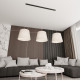 Люстра підвісна EPOCA 3 BEIGE 1404/3 Emibig чорний