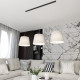 Люстра підвісна EPOCA 3 BEIGE 1404/3 Emibig чорний