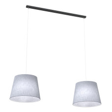 Люстра підвісна EPOCA 2 GREY 1405/2 Emibig чорний