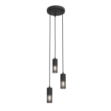 Люстра підвісна MELT 3PREM BLACK 1407/3PREM Emibig чорний