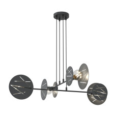 Люстра підвісна XOTIC 4 BL 1411/4 Emibig чорний