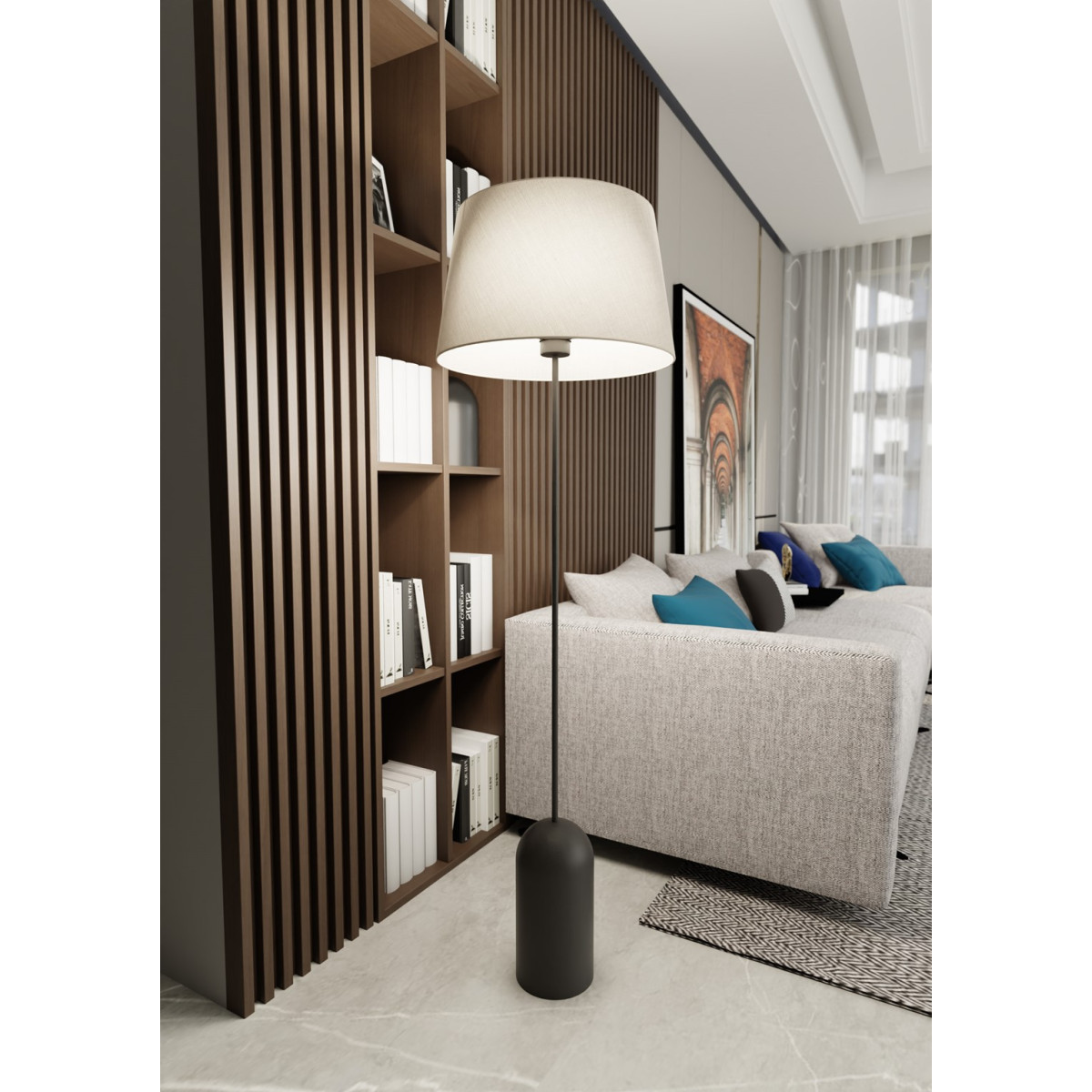 Торшер PEARL LP BEIGE 1419/LP1 Emibig