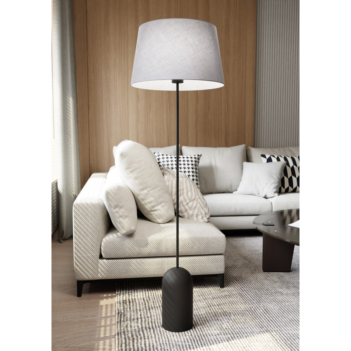 Торшер PEARL LP GRAY 1420/LP1 Emibig