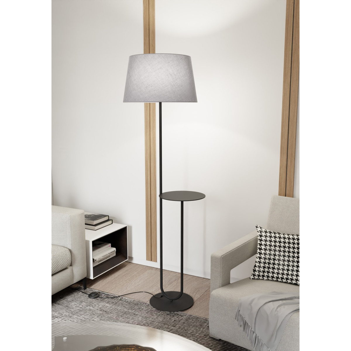 Торшер HOTEL LP GRAY 1422/LP1 Emibig