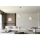 Люстра підвісна ASCOT 3 BEIGE 1423/3 Emibig чорний
