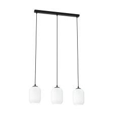 Люстра підвісна BENTE 1 BL WHITE EMIBIG 1059/1 Emibig чорний