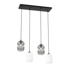 Люстра підвісна BENTE 1 BL GRAY EMIBIG 1060/1 Emibig чорний