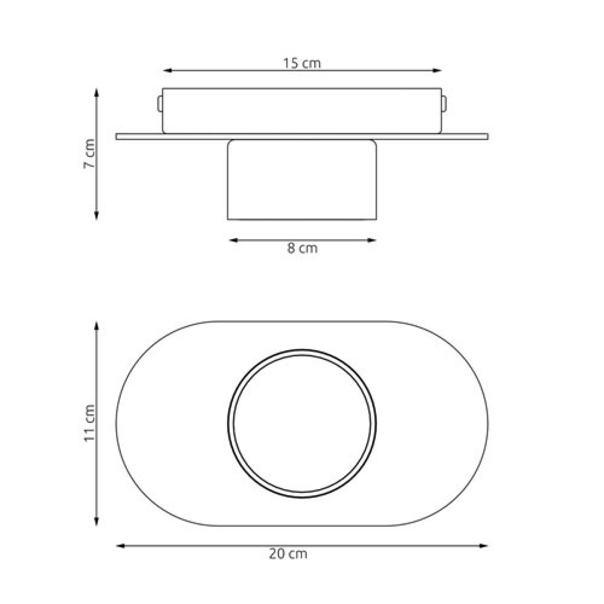 Бра ROSSI K1 WH TRANSPARENT EMIBIG 877/K1 Emibig