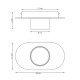 Бра ROSSI K1 WH TRANSPARENT EMIBIG 877/K1 Emibig