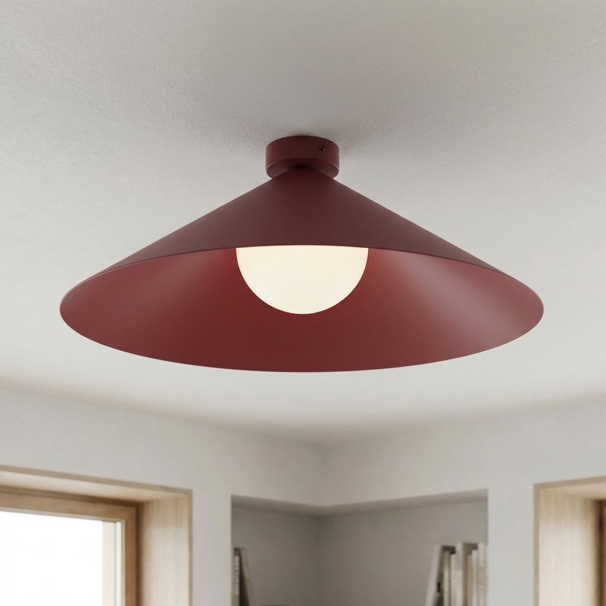 Світильник MONO 1L 1720/1L EMIBIG бургунді 1720/1L EMIBIG
