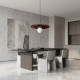Люстра UMBRA 1 1732/1 EMIBIG бургунді 1732/1 EMIBIG
